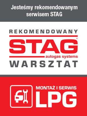 Certyfikat rekomendowanego serwisu STAG - warsztat samochodowy
